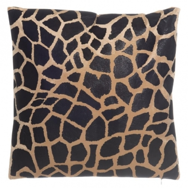 Giraffe Print Cushion