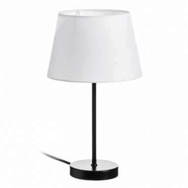 Black and white table lamp 20x20x33cm