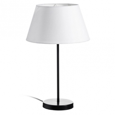 Black and white table lamp 30x30x50cm