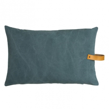 Green cotton cushion