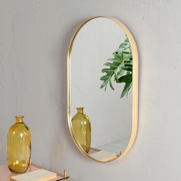 Oval mirror