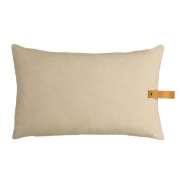 Cream cotton cushion 