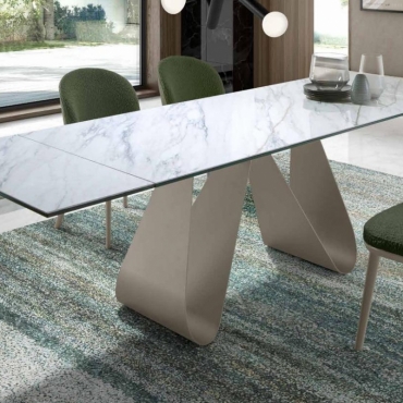 Mesa de comedor extensible Colección PAP NA 001